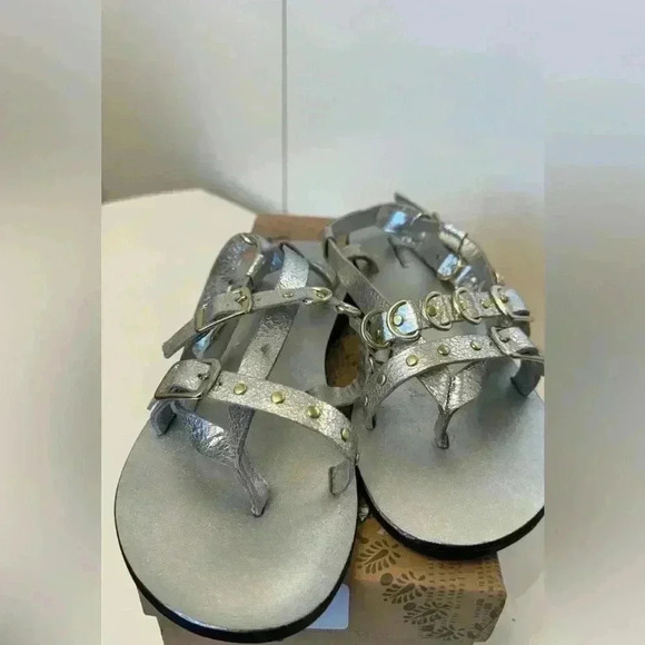 NWT free people leather sandals size 8 - Picture 4 of 7
